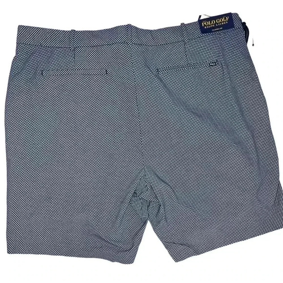 Polo Golf by Ralph Lauren blue and white print shorts sz 40 - Picture 2 of 7